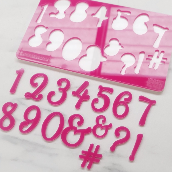 Sweet Stamp - Sweet Sticks Zahlen